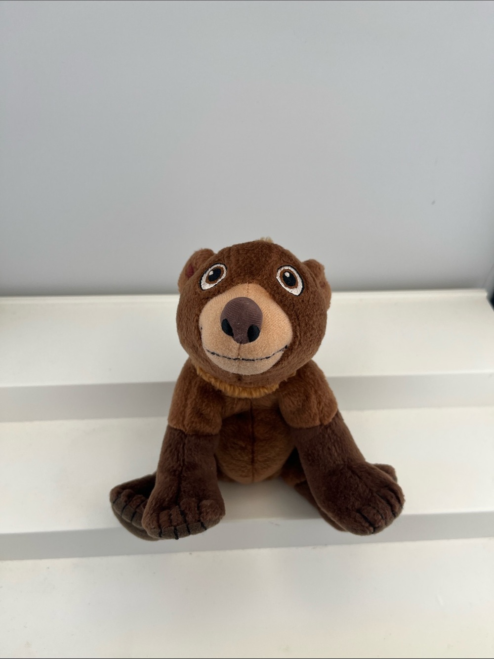 Hasbro 2003 DISNEY Brother Bear KODA 5.5" Small PLUSH with Pawprint